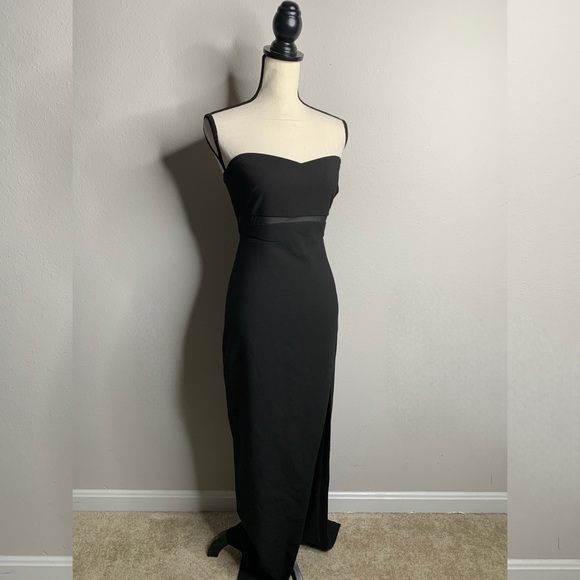 Likely Vas Black Strapless Maxi Gown - Picture 3 of 14